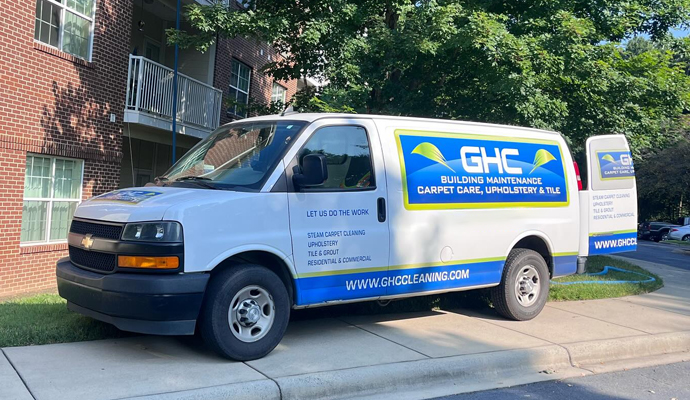 GHC Building Maintenance service vehicle