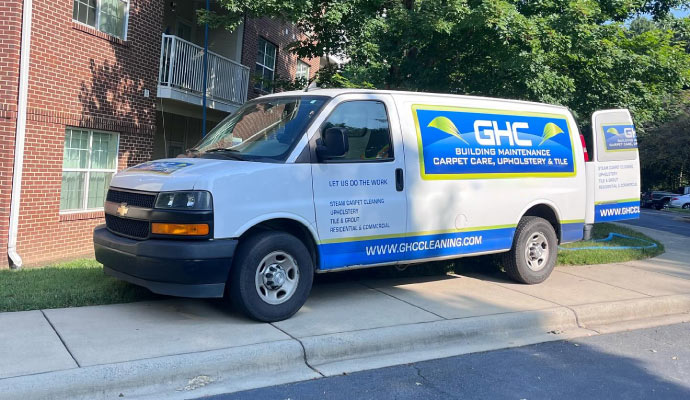 GHC Building Maintenance service vehicle