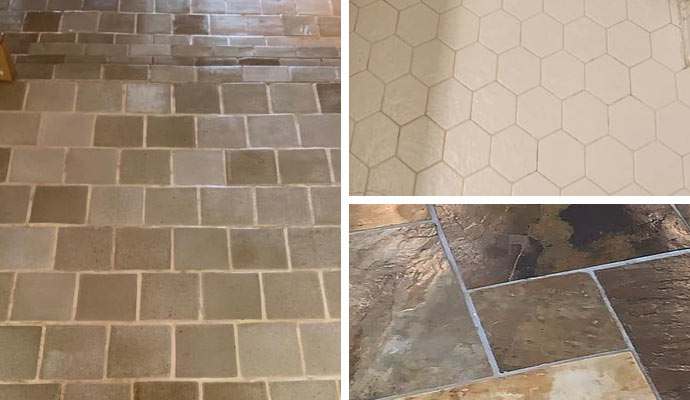 Different types of tile