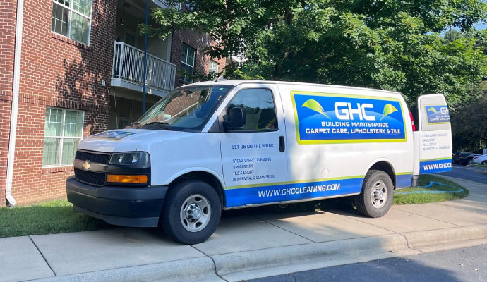 GHC Building Maintenance service vehicle