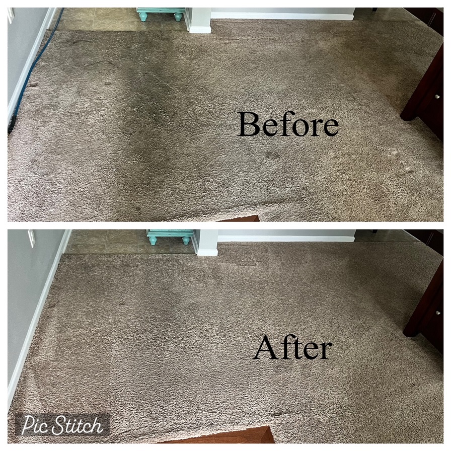 Before/ After Carpet Cleaning