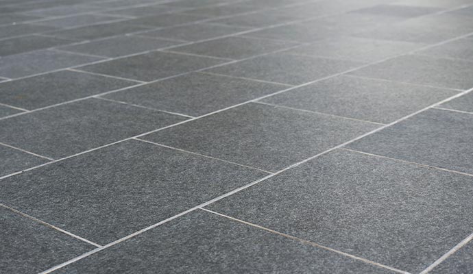 Clean granite floor Clean granite floor