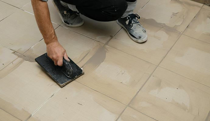 Grout sealing